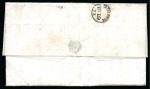 Stamp of Great Britain » 1854-1900 Postal History of the Perforated Line Engraved and Surface Printed Issues 1873 (Aug 18) Entire to the FAROE ISLANDS