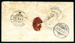 Stamp of Burma 1894 1/2a Green postal stationery from Monywa to Rangoon,