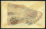 Stamp of United States 1909 Insufficiently franked postcard from Prairie du