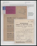 Stamp of Large Lots and Collections 1744-2000, Fantastic exhibition collection on ADVERTISING