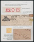 Stamp of Large Lots and Collections 1744-2000, Fantastic exhibition collection on ADVERTISING