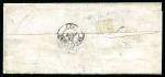 Stamp of France 1852 10c Présidence en paire bien margée obl. PC