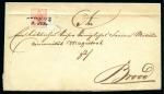 Stamp of Large Lots and Collections Hungary: 1842-78 Attractive postal history collection housed in one album from pre-stamp period to early Hungary-proper 