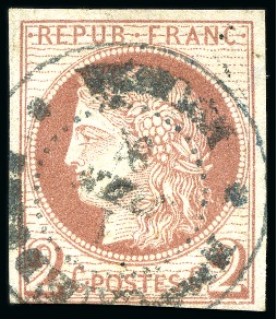Stamp of Colonies françaises » Colonies Francaise Collections et Lots 1859-1950, album regroupant 2 pages 