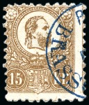 Stamp of Hungary 1871 Issue: Extensive and specialised collection housed