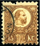 Stamp of Hungary 1871 Issue: Extensive and specialised collection housed