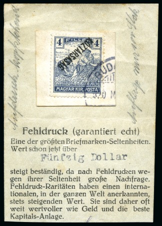 Stamp of Hungary 1871-2000, Fascinating mixed group in various albums