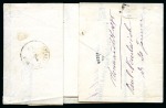 Stamp of Hungary 1871 Engraved 3Kr green together with 1874 Envelope