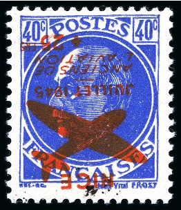 Stamp of France » Libération NICE Anciens de l'aviation, les deux valeurs avec variété