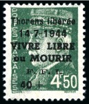 Stamp of France » Libération THORENS la série complète de 4 valeurs, neuf sans