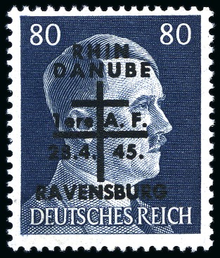 Stamp of France » Libération RAVENSBURG la série de 17 valeurs (n°1 à 19 sauf