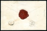 Stamp of Hungary 1871 Lithographed 25Kr violet tied by BUDA 3/11 71
