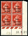 Stamp of France » Collections 1900-1938, accumulation de belles
