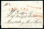 Stamp of Italy » Italy and Areas Collections and Lots 1803-1810 Napoleonic Mail: Attractive group of eight entires