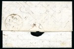 Stamp of India » Postal History 1823-37 Group of six stampless entires or letters sheets,