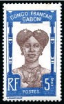 Stamp of Colonies françaises » Colonies Francaise Collections et Lots 1859-1960, Lot commençant par 2 albums contenant une