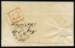 Stamp of Great Britain » 1840 1d Black and 1d Red plates 1a to 11 1840 (Aug 1) Lettersheet sent within Ireland from Goresbridge (Kilkenny) to Dublin with 1840 1d grey-black pl.2 HJ