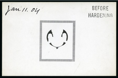 Stamp of Zanzibar 1904 Monogram Issue group of five De La Rue die proofs for the Rupee values