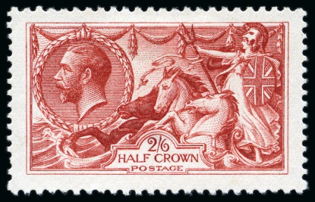 Stamp of Great Britain » King George V » 1913-19 Seahorse Issues WITHDRAWN