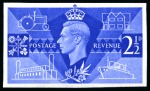 Stamp of Great Britain » King George VI 1946 Victory 2 1/2d and 3d imperforate imprimaturs, mint nh with "N.P.M. Imprimatur" handstamp on reverse