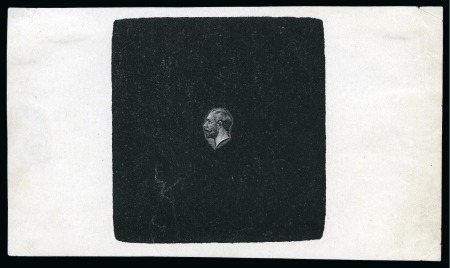 Stamp of Great Britain » King George V » 1912-24 Profile Head Issues 1913 Medal head die proof of the small head (11.5mm) as used for the 5d-1s values