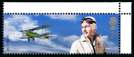 Stamp of Great Britain » Queen Elizabeth II 2003 Extreme Endeavours set of six trials with the face value and inscription in silver rather than gold