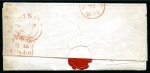 Stamp of Great Britain » 1840 1d Black and 2d Blue "May Dates" 1840 (May 8) Entire from Reading to Croydon, written between Quaker friends, with 1840 1d black pl.2 FC