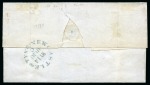 Stamp of Great Britain » 1840 1d Black and 2d Blue "May Dates" 1840 (May 14) Wrapper from Newcastle upon Tyne to Helton with 1840 1d intense black pl.1a FF