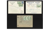 Stamp of Egypt » Commemoratives 1946 Middle East International Air Navigation Congress, three covers