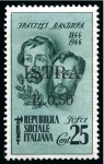 Stamp of Italy » Italian Occupations WWII » Fiume Kupa 1945 Italy - Yugoslavia - occupation ISTRIA - fratelli Bandiera
