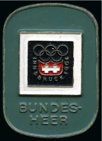 Stamp of Olympics » 1964 Innsbruck 1964 Innsbruck "BUNDES-HEER" Federal Army official badge