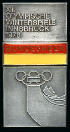 Stamp of Olympics » 1976 Innsbruck 1976 Innsbruck "BUNDESHEER" (Army) official badge
