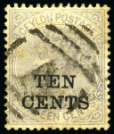 Stamp of Ceylon » Collections 1872-1900, Old-time mint & used collection on 44 album pages
