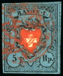 Stamp of Switzerland / Schweiz » Sammlungen 1850-1940, Kl. Auswahl gebrauchte und ungebrauchte