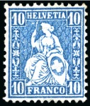 Stamp of Switzerland / Schweiz » Sammlungen 1850-1940, Kl. Auswahl gebrauchte und ungebrauchte