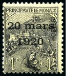 Stamp of Colonies françaises » Monaco 1885-2000, stock composé pour la première partie 