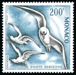 Stamp of Colonies françaises » Monaco 1885-2000, stock composé pour la première partie 