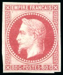 Stamp of France » Collections 1849-1900, stock de pièces sélectionnées