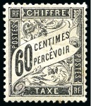 Stamp of France » Collections 1849-1900, stock de pièces sélectionnées