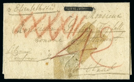 Stamp of Hungary 1770-1838, Collection of 102 pre-stamp covers showing a wide selection of mostly well-struck postmarks