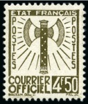 Stamp of France » Collections 1849-1960, Collection en 2 albums, plus doubles neufs