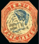 Stamp of India » Used Abroad CANCELLATIONS: 1854-1943 Attractive accumulation of