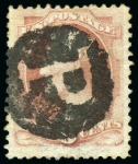 Stamp of Large Lots and Collections 1861-1950, CANCELLATIONS: Attractive mixed accumulation of 100's of mostly cancellations housed in one large stockbook