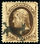 Stamp of Large Lots and Collections 1861-1950, CANCELLATIONS: Attractive mixed accumulation of 100's of mostly cancellations housed in one large stockbook