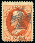 Stamp of Large Lots and Collections 1861-1950, CANCELLATIONS: Attractive mixed accumulation of 100's of mostly cancellations housed in one large stockbook