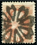 Stamp of Large Lots and Collections 1861-1950, CANCELLATIONS: Attractive mixed accumulation of 100's of mostly cancellations housed in one large stockbook