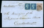 Stamp of Great Britain » British Post Offices Abroad CANCELLATIONS: 1850-1971 Attractive accumulation of more than 110 covers and cover fronts mostly with British Post Offices Abroad cancels
