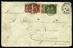 Stamp of Large Lots and Collections 1920-1970 LEBANON & SYRIA: Attractive accumulation of more than 160 covers or cover fronts