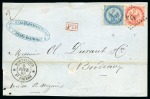 Stamp of Large Lots and Collections 1854-1945 AUSTRIAN LEVANT & ASIA: Attractive accumulation of more than 150 covers, cards or cover fronts
