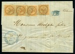 Stamp of Large Lots and Collections 1854-1945 AUSTRIAN LEVANT & ASIA: Attractive accumulation of more than 150 covers, cards or cover fronts